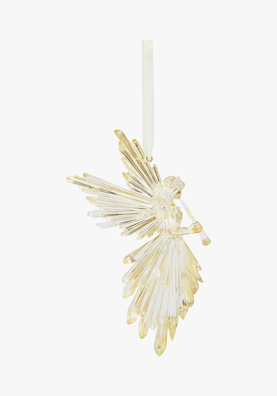 Winter Fayre Acrylic Angel Tree Decoration from John Lewis