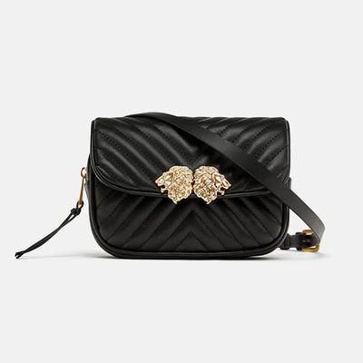 Crossbody Belt Bag With Lion Details from Zara