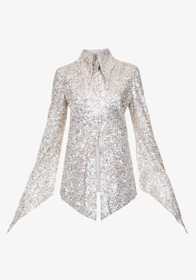 Sangana Loose-Fit Sequin-Embellished Shirt  from 16 Arlington
