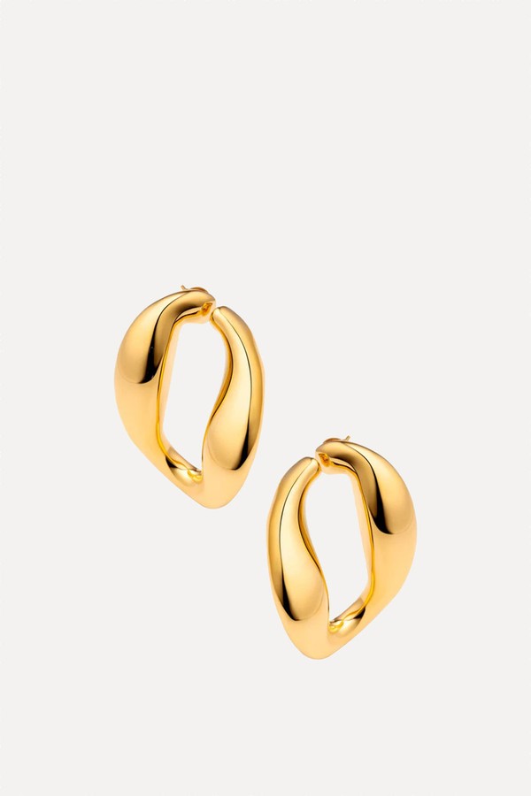 x from Chunky Chain Hoops, £173 | Misho