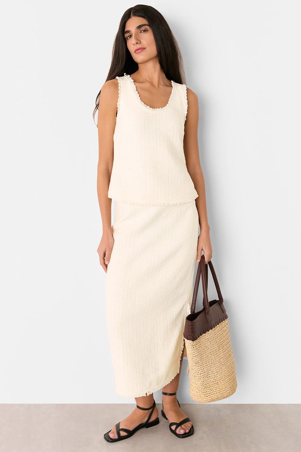 Lucie Boucle Pencil Midi Skirt from Whistles