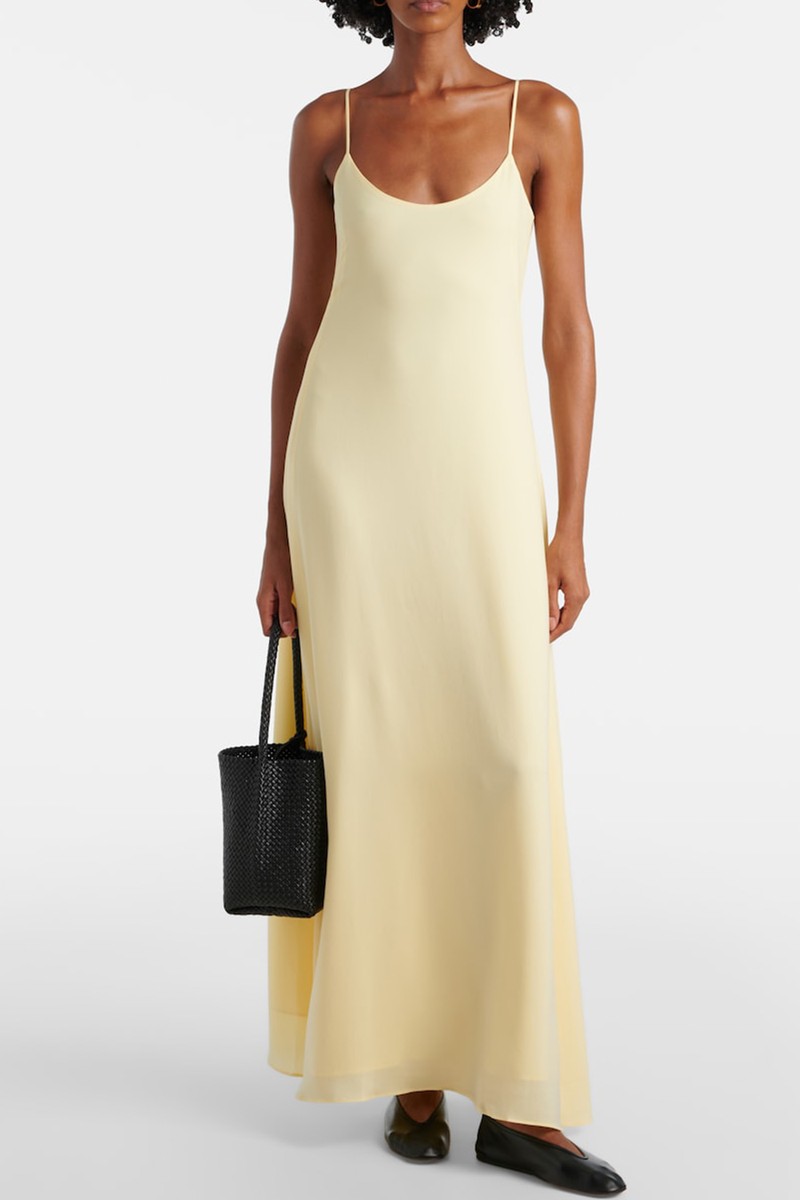 Ari Crêpe Maxi Dress from Leset