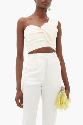 Atlas Twisted Cropped Top from Racil
