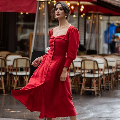 18 Red Dresses To Buy Now 