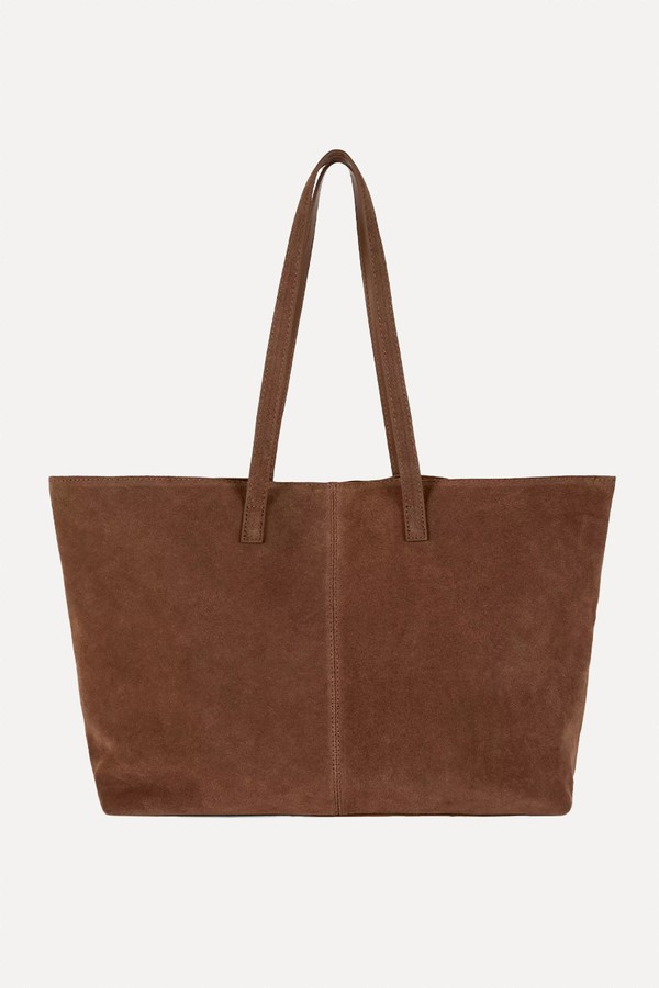 The Edit Suede Extra Large Shopper Bag
