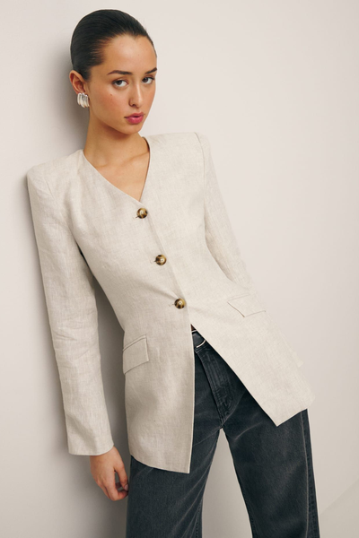 Larsen Linen Jacket from Reformation