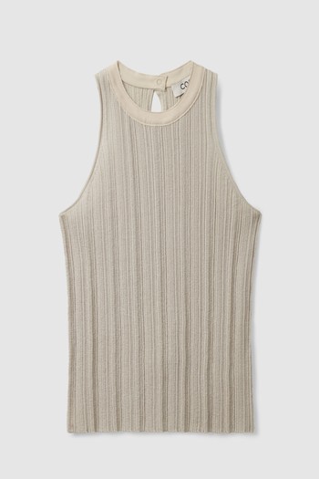 Slim-Fit Pleated Vest from COS