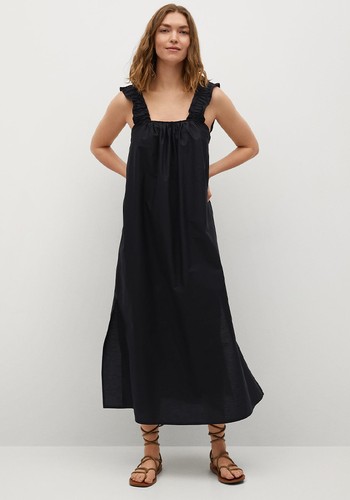 Cotton Midi Dress from Mango