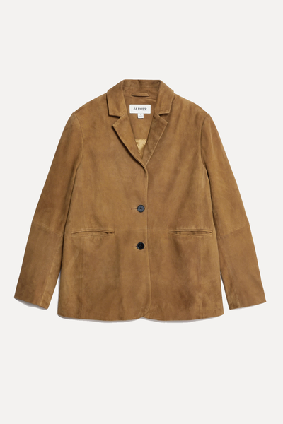 Suede Single Breasted Blazer from Jaeger