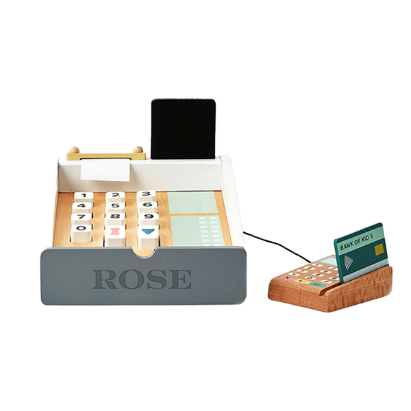 Wooden Cash Register