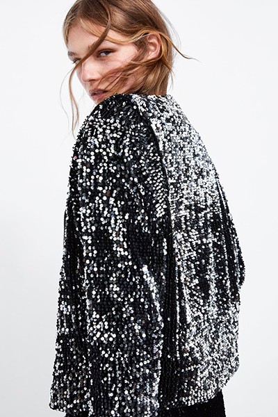 Sequin Jacket from Zara