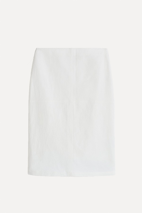 Cotton Pencil Skirt