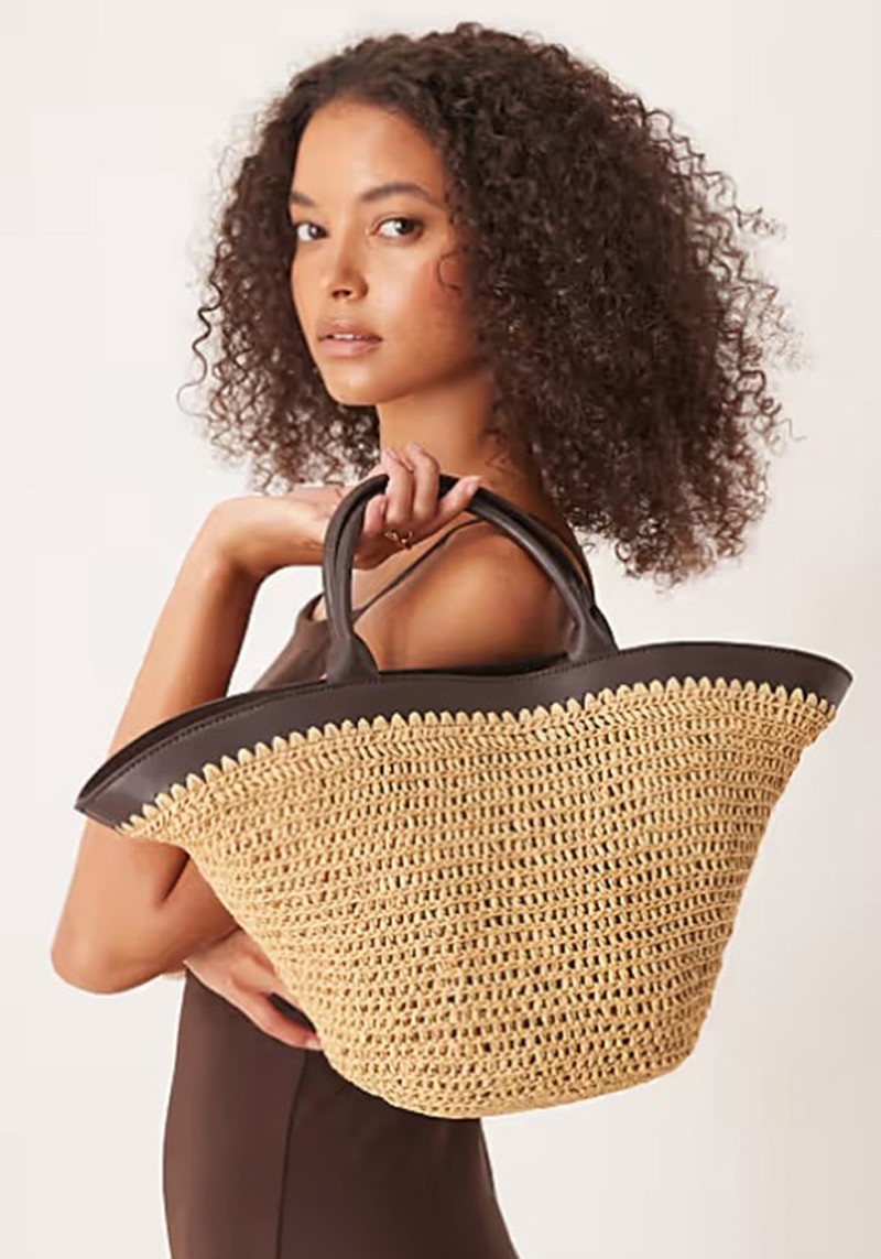 Raffia Shoulder Bag 