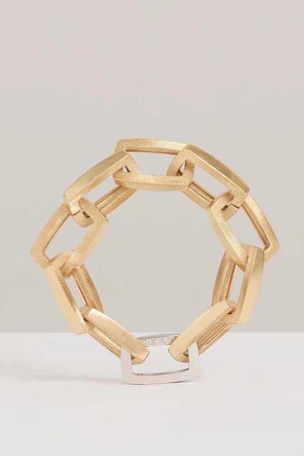 Gia Geometric Chain Bracelet