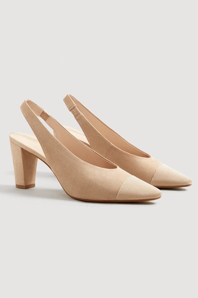 Slingback Heel Shoes from Mango