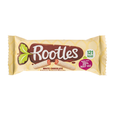 Healthy White Chocolate Veggie Biscuit from Rootles Snacks 