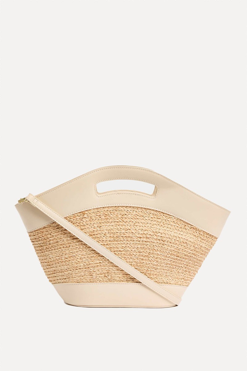 Straw Shoulder Bag