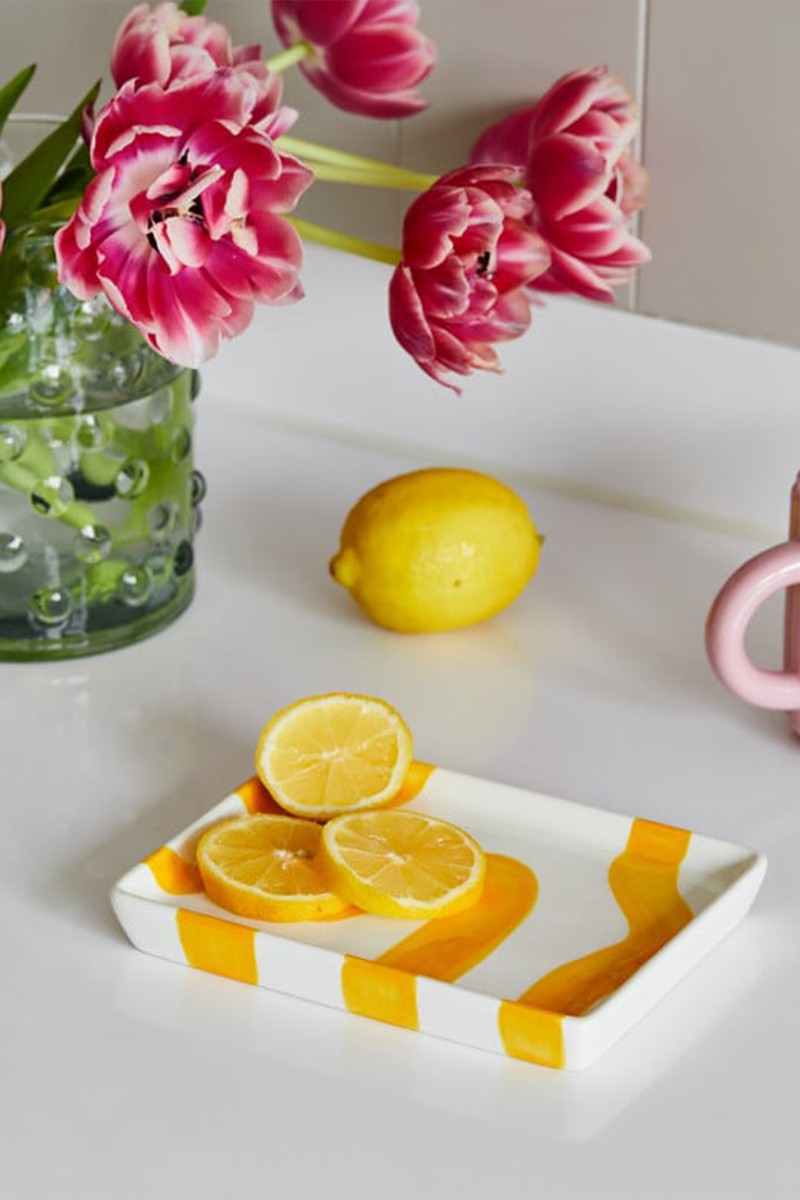 Wavy Decorative Tray from Rose & Grey