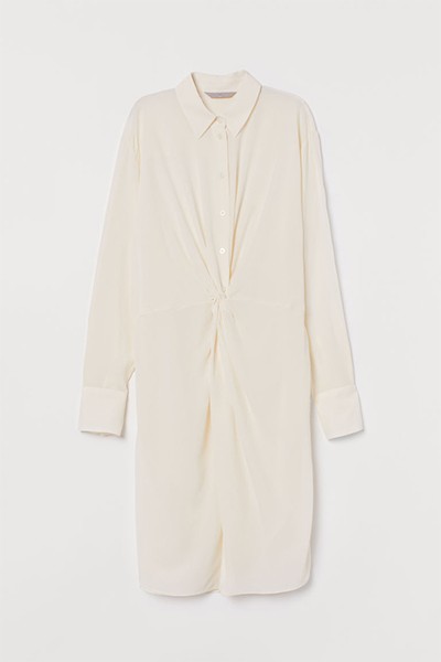 Silk Shirt Dress from H&M