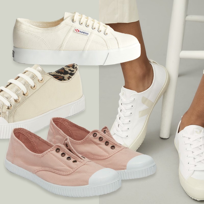 18 Of The Comfiest Canvas Trainers To Buy Now