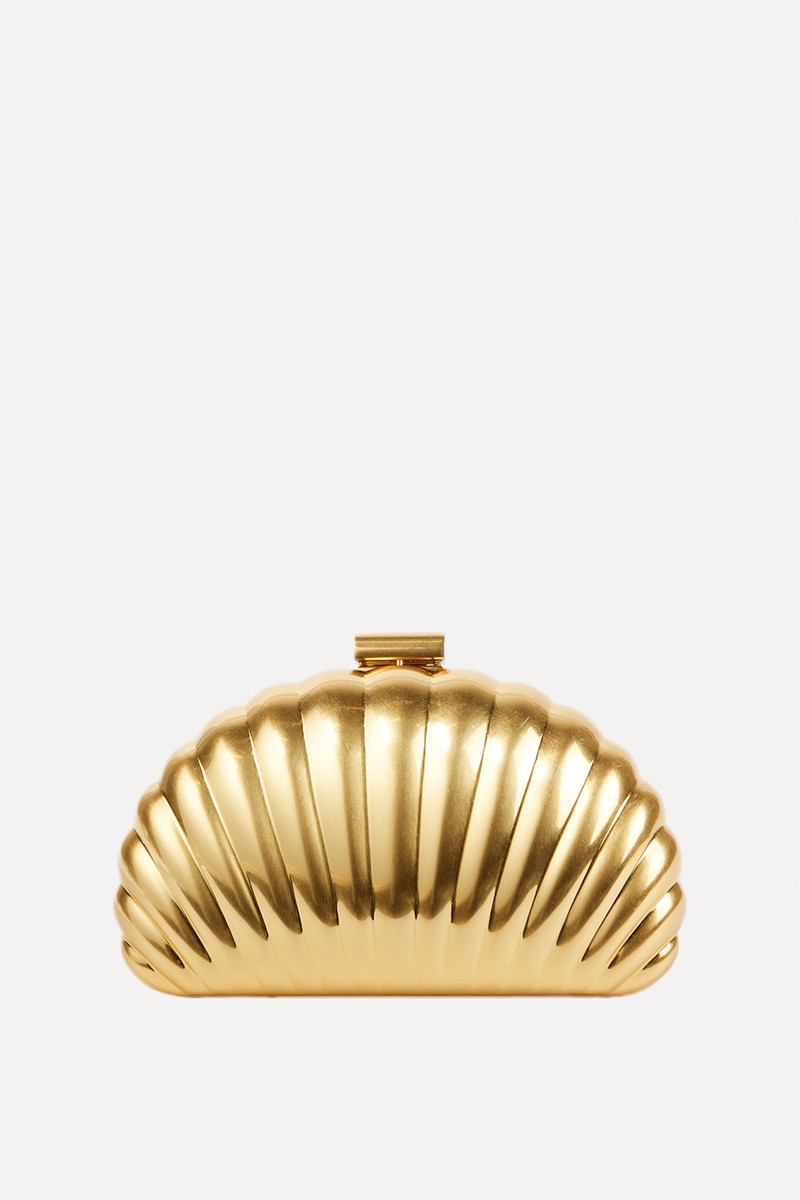 Monet Shell Clutch from Simkhai