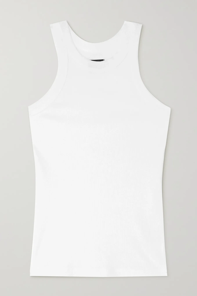 The Rivington Ribbed Stretch Tank from WSLY