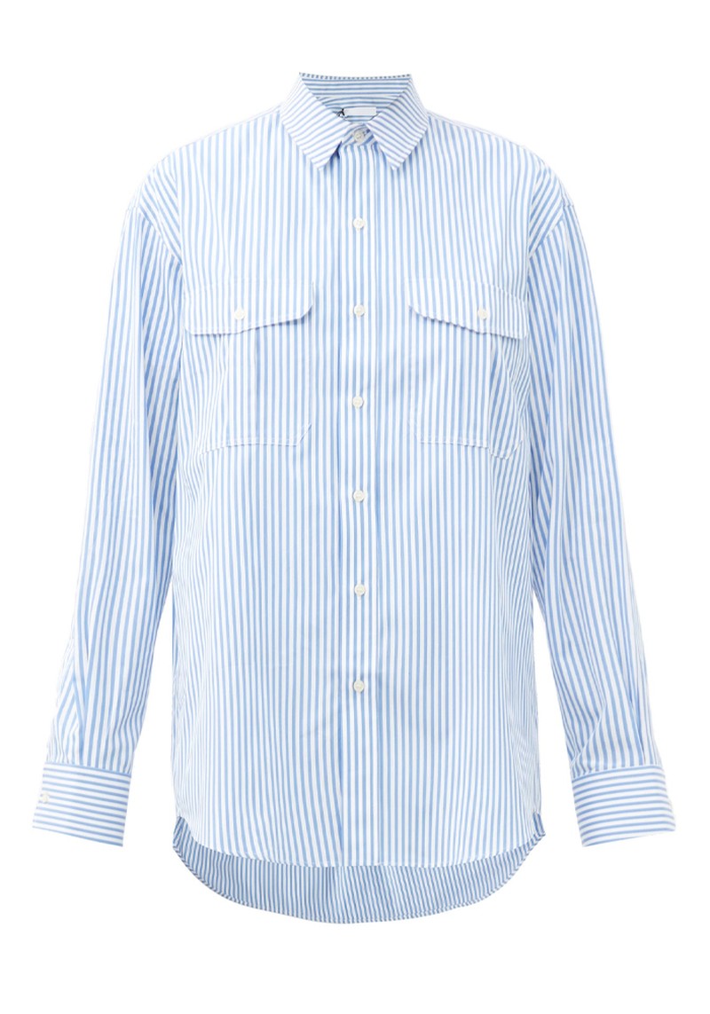 Release 03 Oversized Cotton-Poplin Shirt from WARDROBE NYC