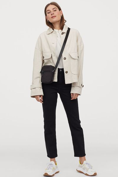 Boxy Courderoy Jacket