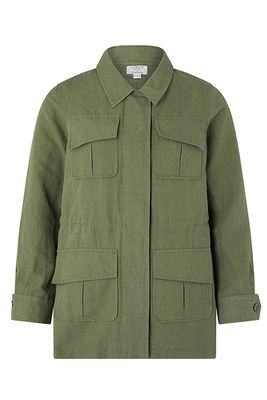 Linen Utility Jacket from Monsoon