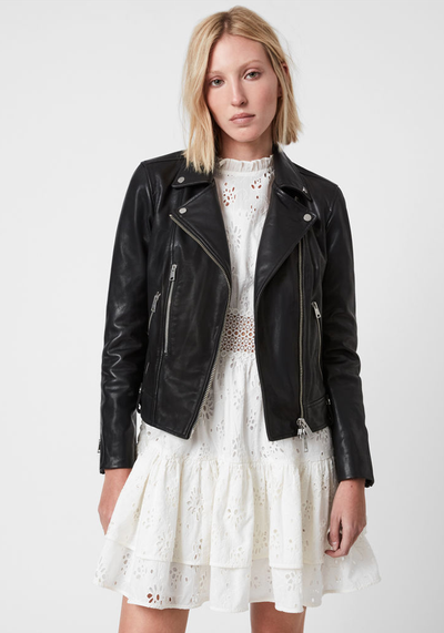 Neko Leather Biker Jacket