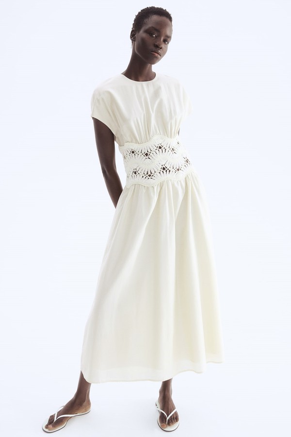 Embroidery Detail Dress from H&M