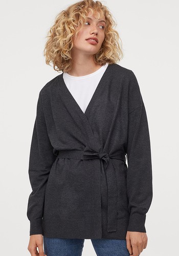 Tie-Belt Cardigan from H&M