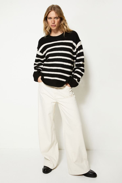 Rib-Knit Jumper