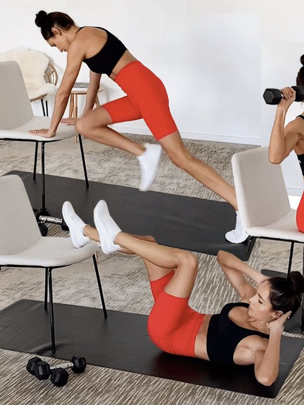 Workout At Home: Kayla Itsines’ Abs & Arms Circuit