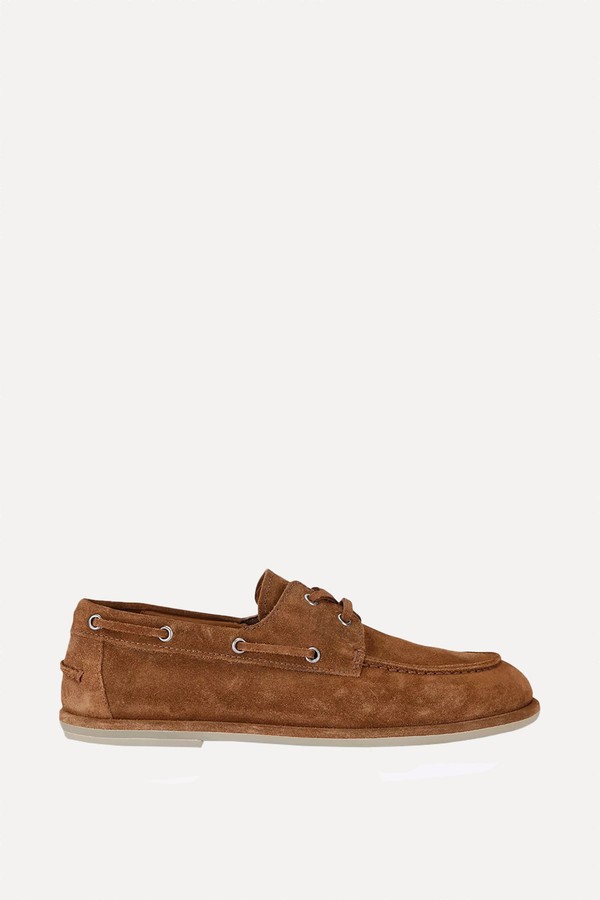 Love 101 Suede Boat Shoes from Officine Creative