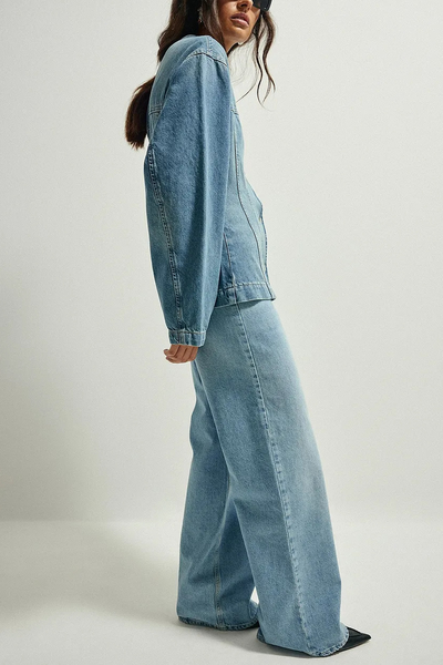 Wide High Waist Jeans