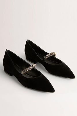 Crystal Strap Mary Jane Shoes from Boden