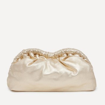 Leather Cloud Clutch from Mansur Gavriel