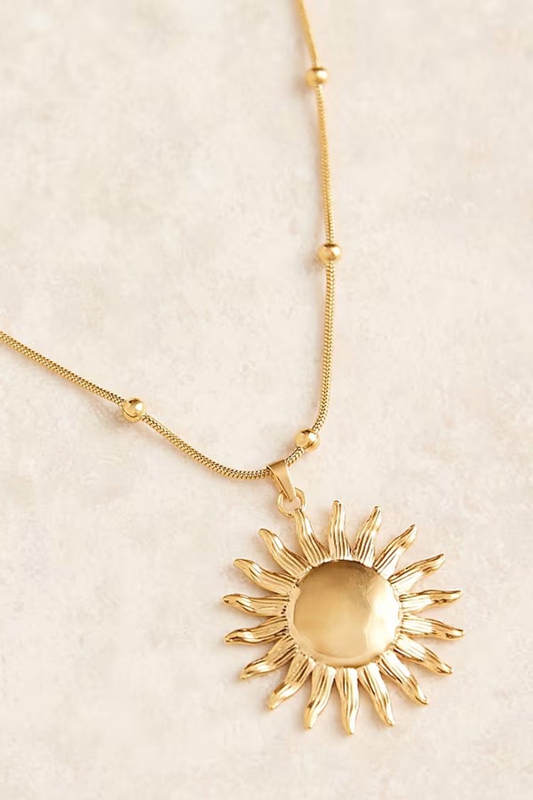 Necklace With Sun Pendant from ASOS Design