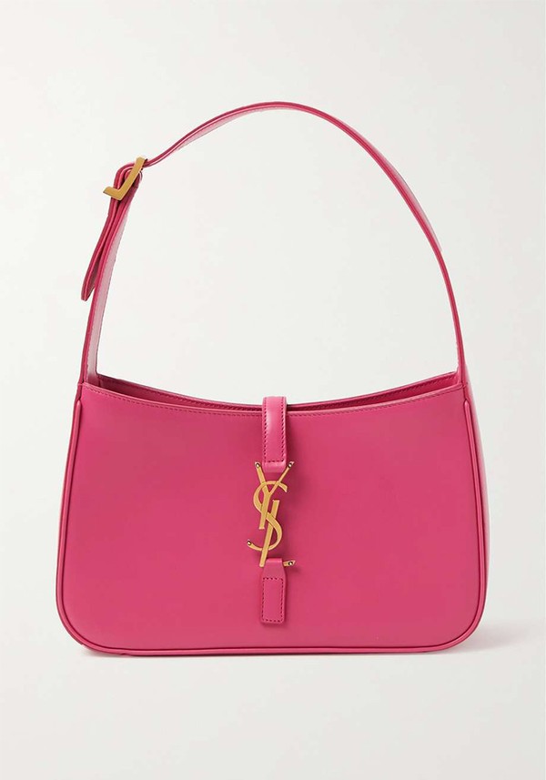 Le 5 à 7 Leather Shoulder Bag from Saint Laurent