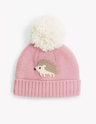 Hedgehog Knit Beanie Hat from John Lewis & Partners