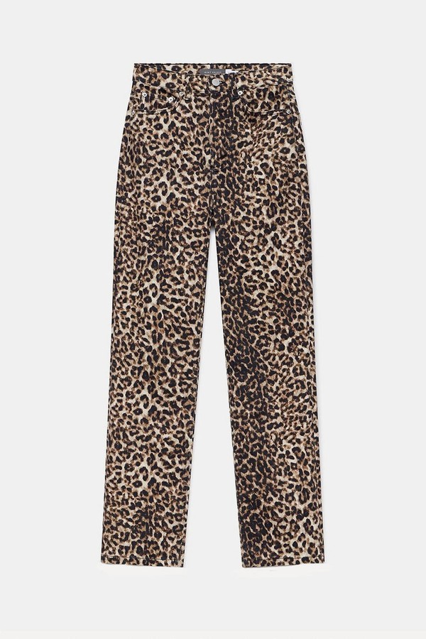 Leopard Print Slim Jeans from Mint Velvet