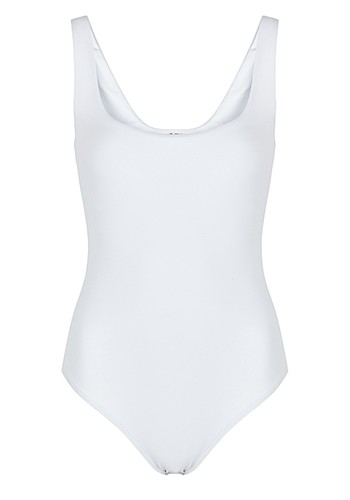 Mott Scoop-Neck Stretch-Jersey Bodysuit from Alix NYC