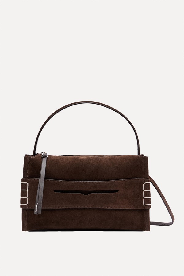 Loafer Small Suede Shoulder Bag from Jw Anderson