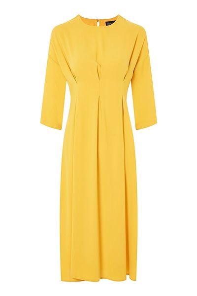  Tuck Seam Midi Dress from Topshop