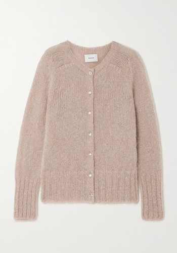 Vanessa Crystal-Embellished Mohair-Blend Cardigan from Erdem