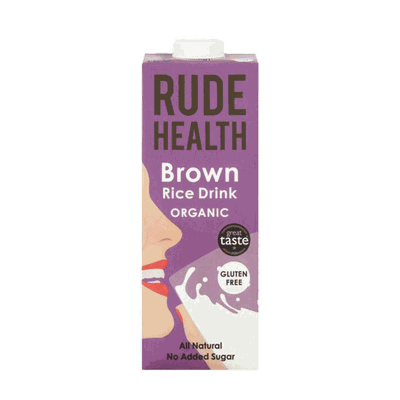 Organic Brown Rice Long Life Drink from Rude Health