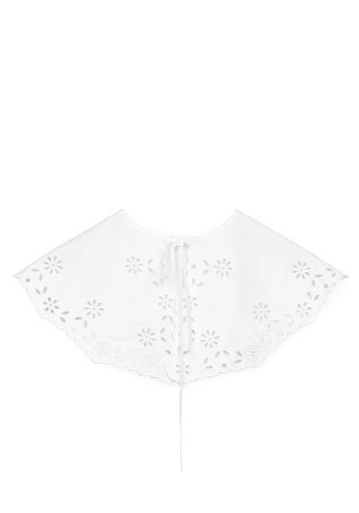 Embroidered Poplin Collar from Arket