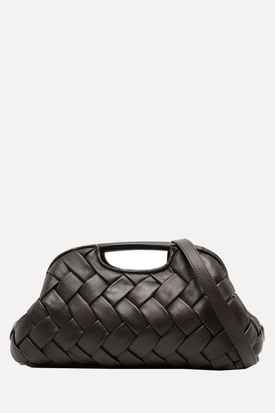 Helen 08 Woven-Leather Clutch Bag from Officine Creative