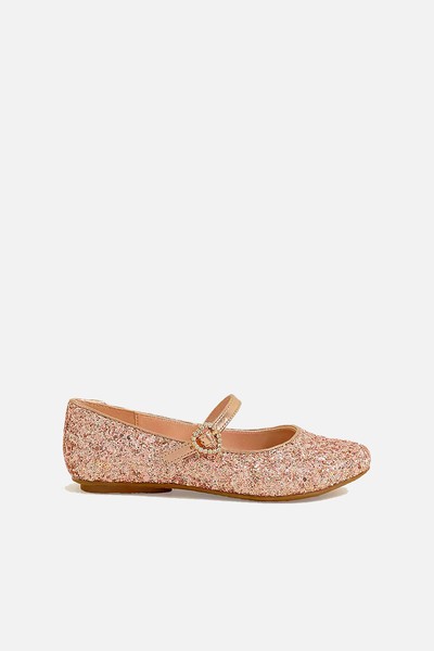 Glitter Sprinkle Ballerina Flats from Monsoon Kids